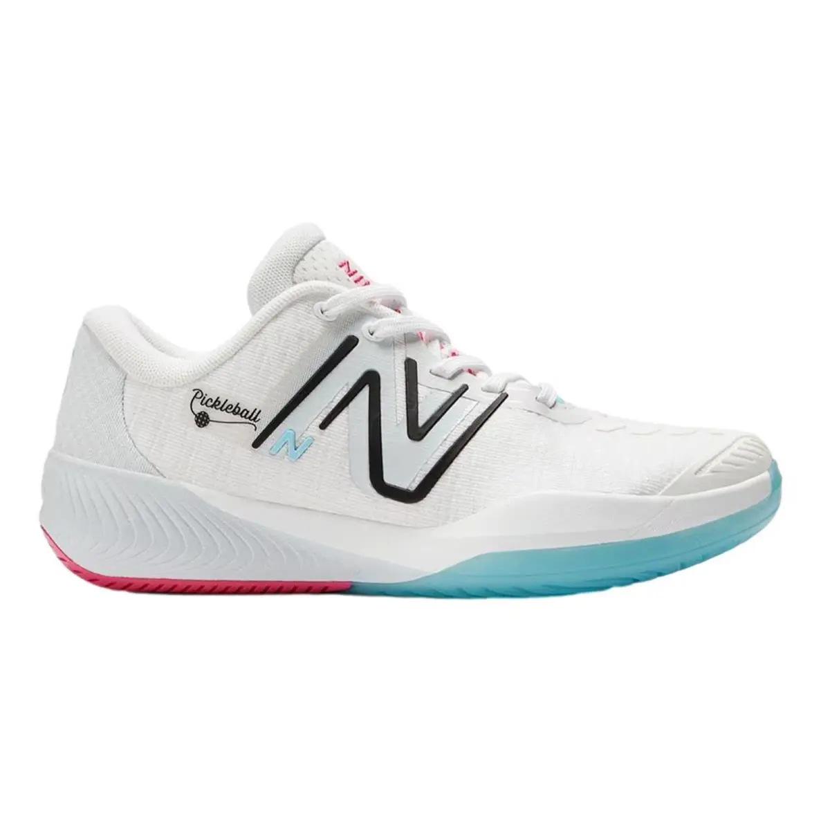 New Balance Fuelcell 996v5 Pickleball White / Grey / Team Red WCH996PB Women`s - Multicolor