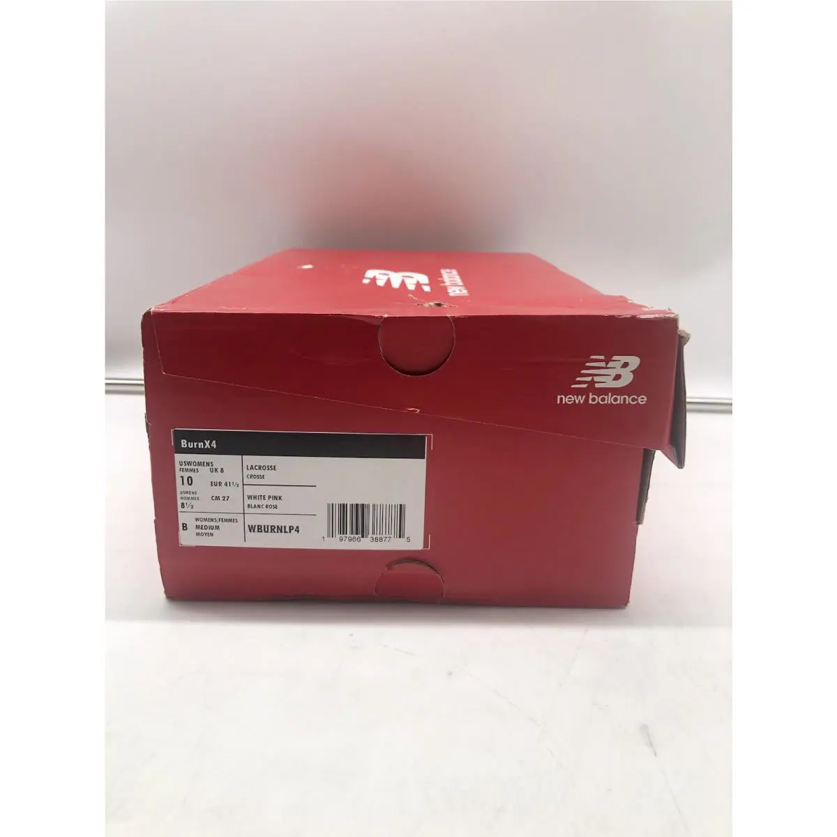 New Balance shoes - New Balance Burn - Burn - White/Pink 3