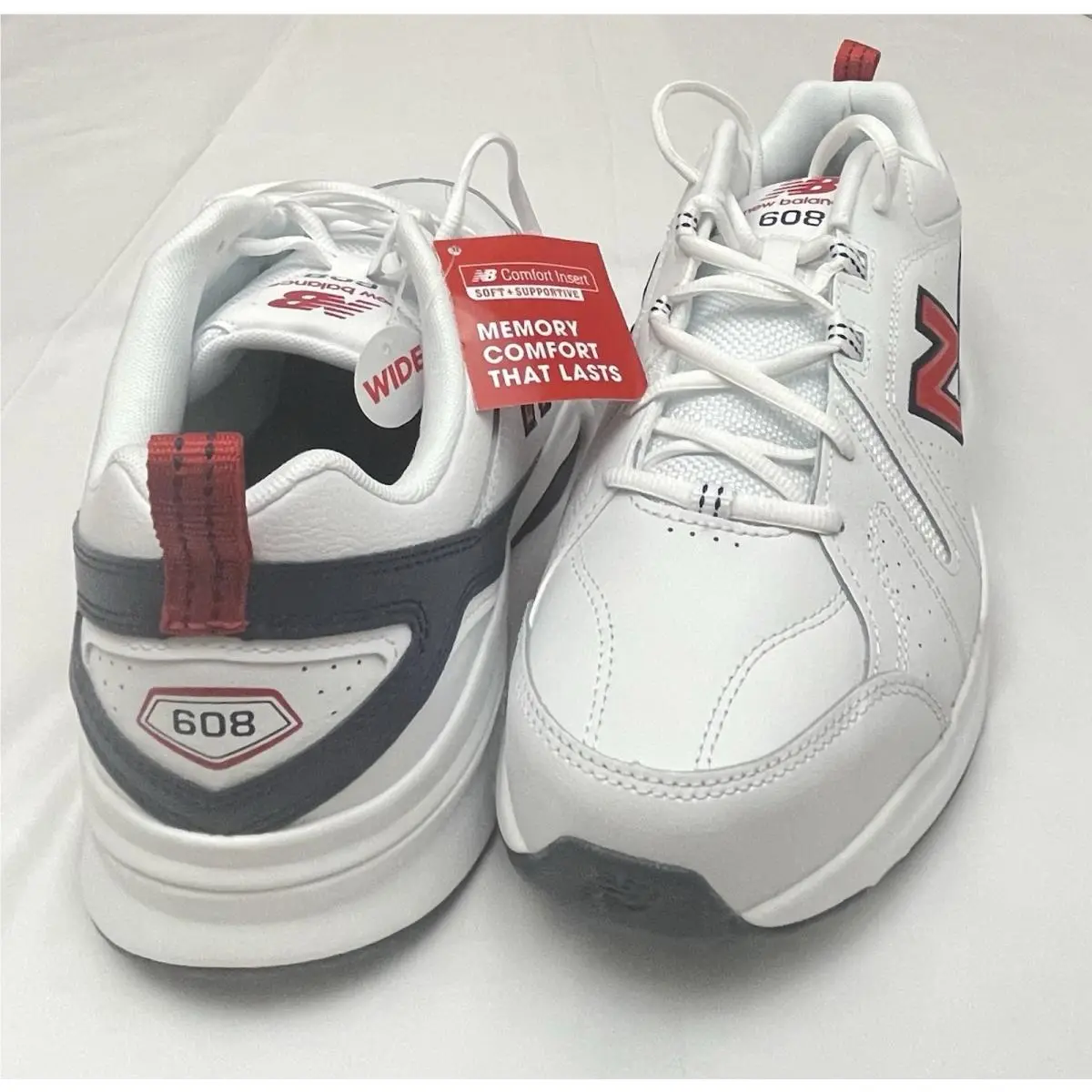 New Balance shoes - New Balance 608v5 - MX608HR5 - White (UPC: 0194768210518) 3