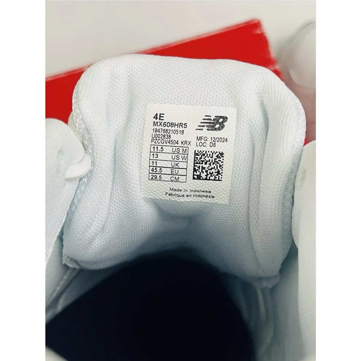 New Balance shoes - New Balance 608v5 - MX608HR5 - White (UPC: 0194768210518) 4