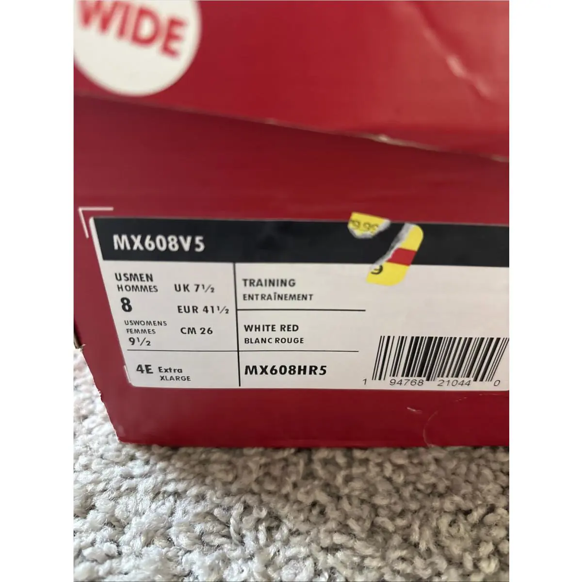 New Balance shoes - New Balance 608v5 - MX608HR5 - White 0
