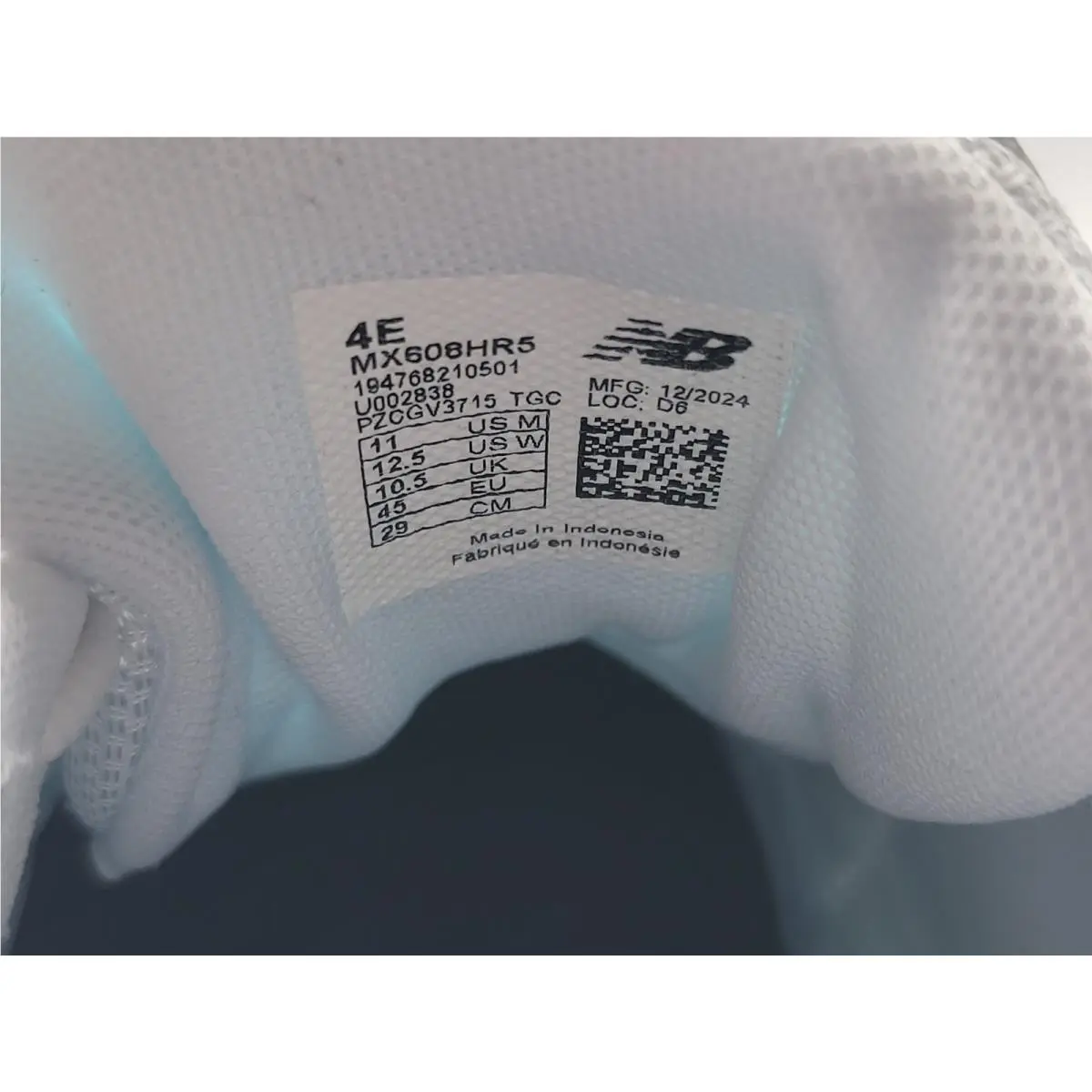 New Balance shoes - new balance mx608hr5 - MX608HR5 - White 7