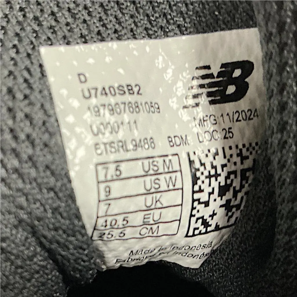 New Balance shoes - New Balance 740 - U740SB2 - Gray 6