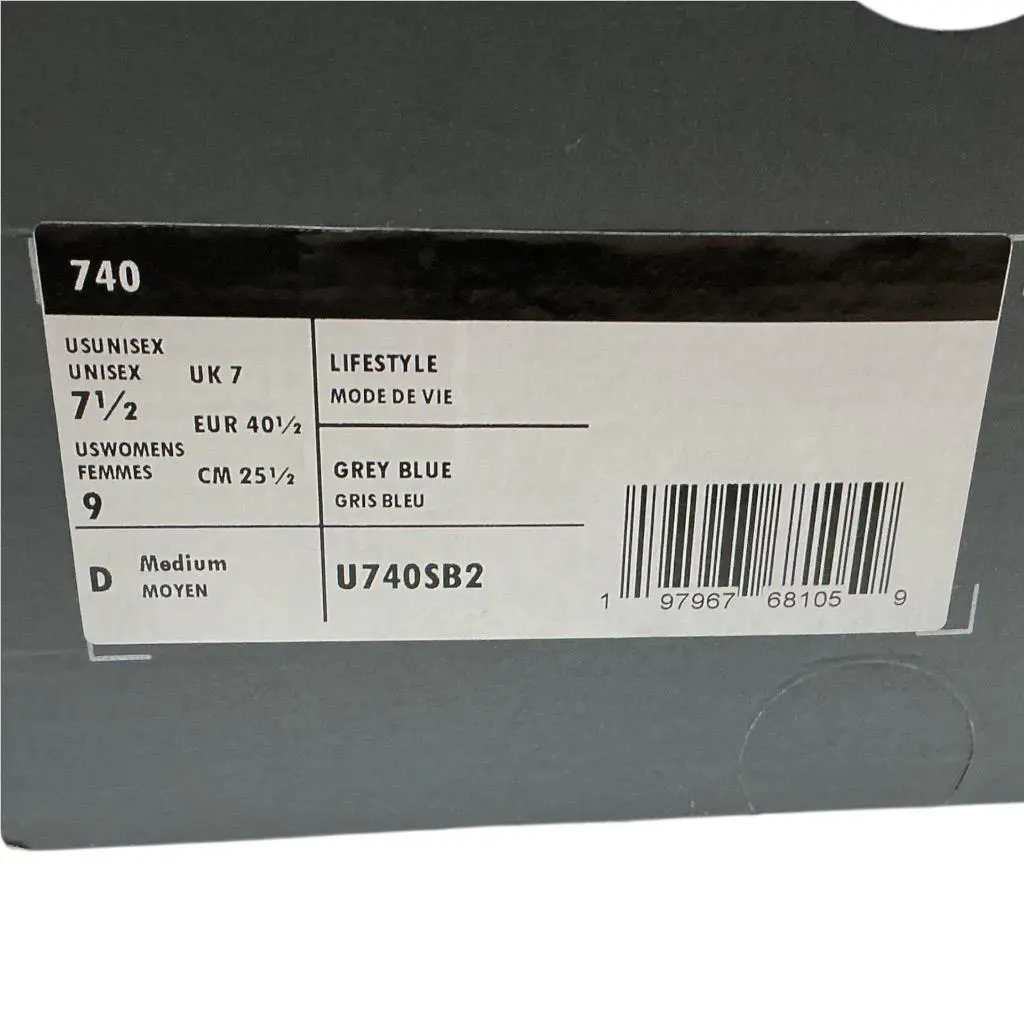 New Balance shoes - New Balance 740 - U740SB2 - Gray 7