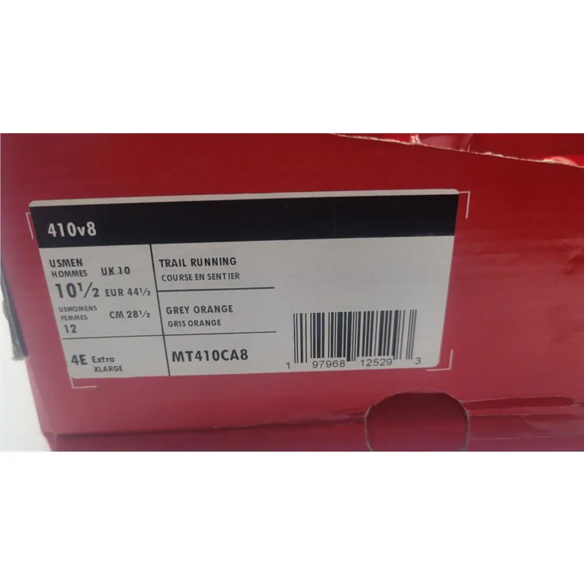 New Balance shoes - New Balance 410 - GREY ORANGE 4