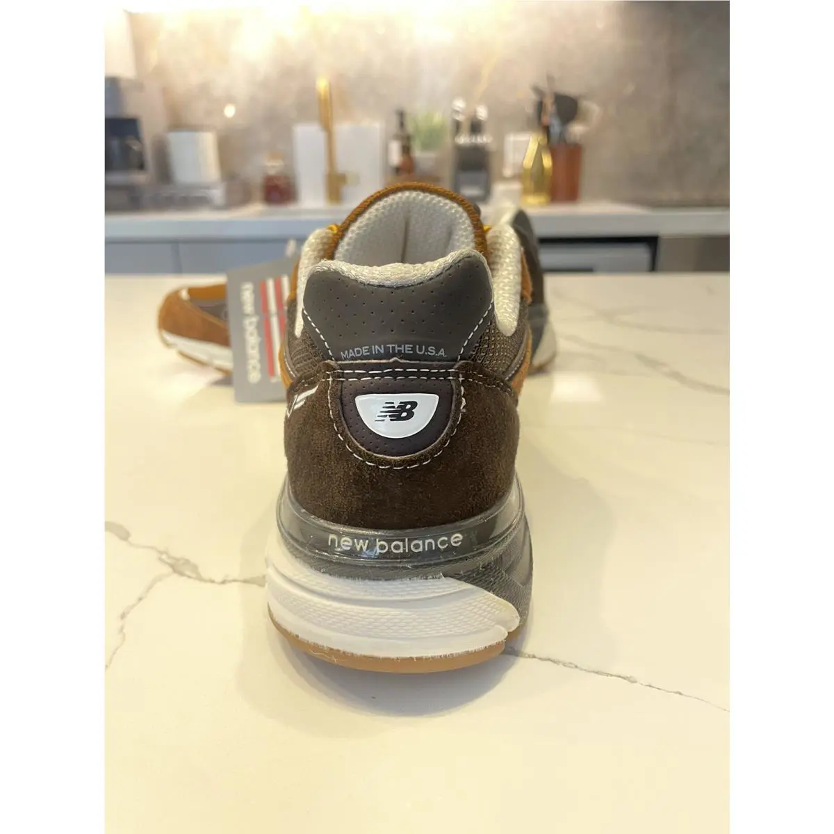 New Balance shoes - New Balance 990 - W990LL4 - Brown 9