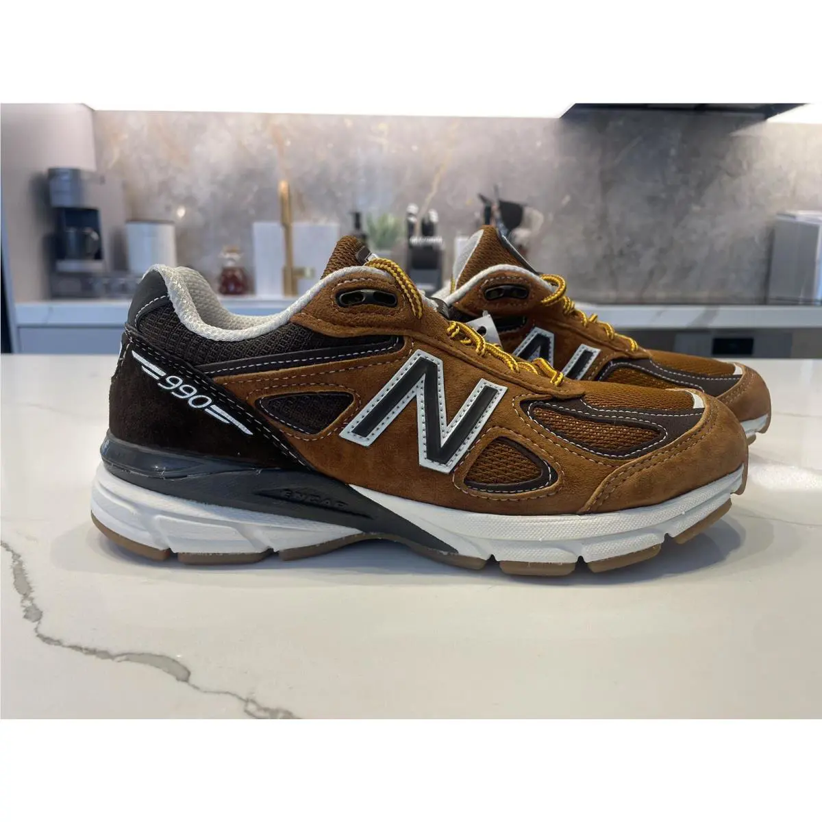 New Balance shoes - New Balance 990 - W990LL4 - Brown 1