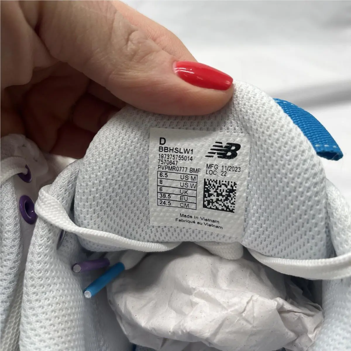 New Balance shoes - New Balance Hesi - Hesi - White 6