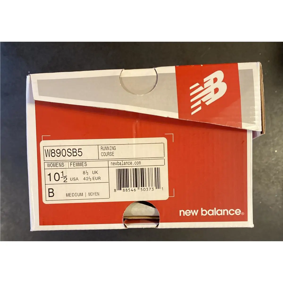 New Balance shoes - 890 V5 - W890PP5 - Gray/Aqua 4