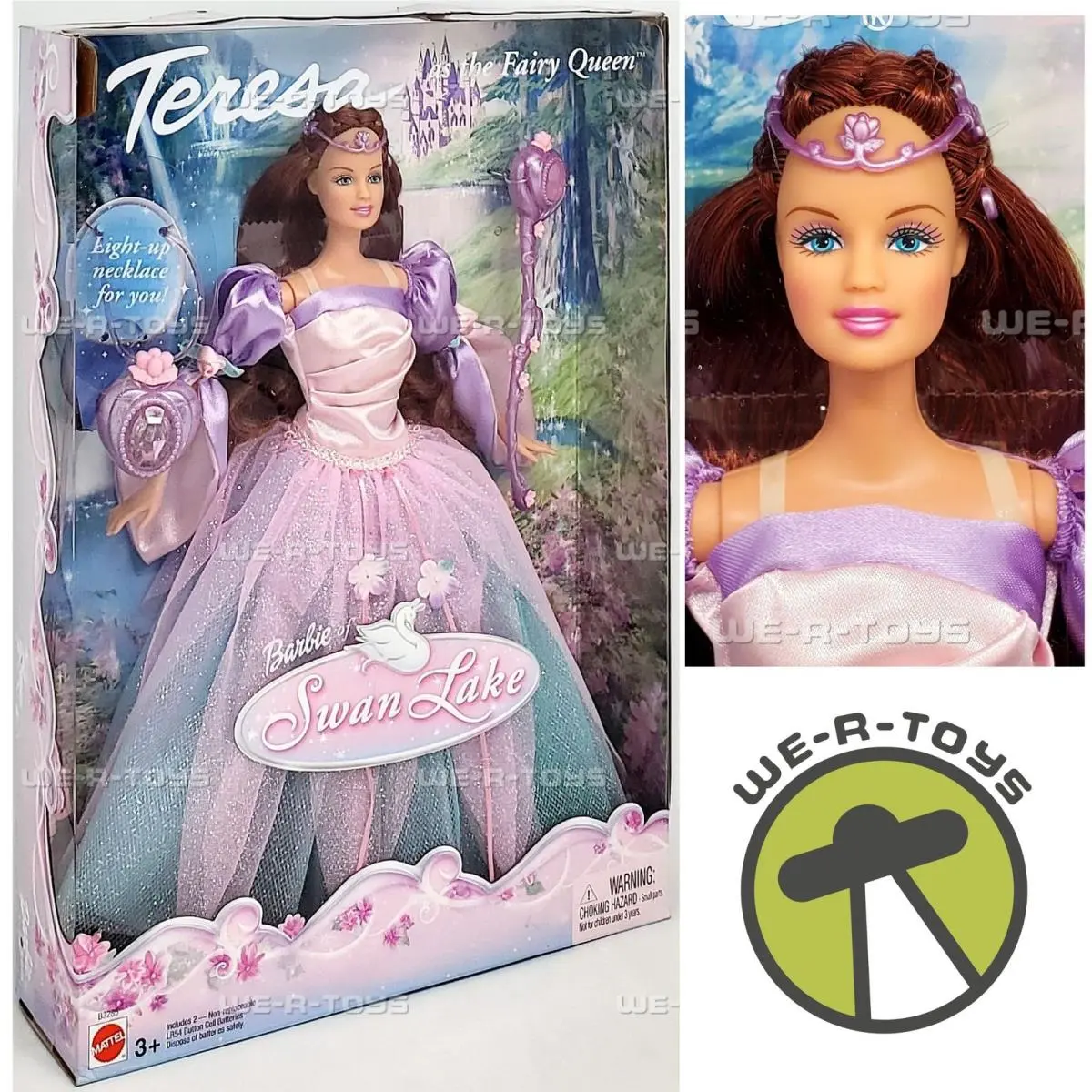 Barbie of Swan Lake Teresa as The Fairy Queen Doll 2003 Mattel B3285