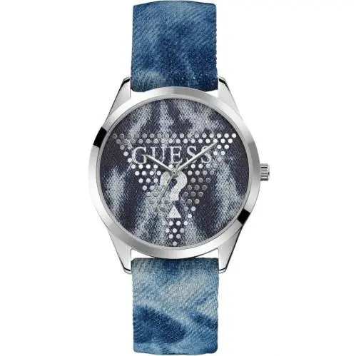 Guess Blaze Leather Strap Watch 40mm W1144L1
