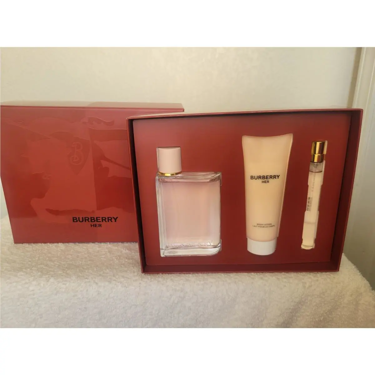 Burberry Her Eau de Parfum Women s Trio Gift Set