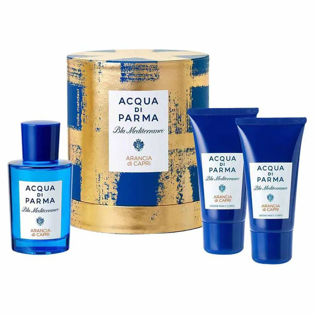 Acqua di Parma Blu Mediterraneo Arancia di Capri Fragrance For Men 3 Piece Gift by Acqua Di Parma