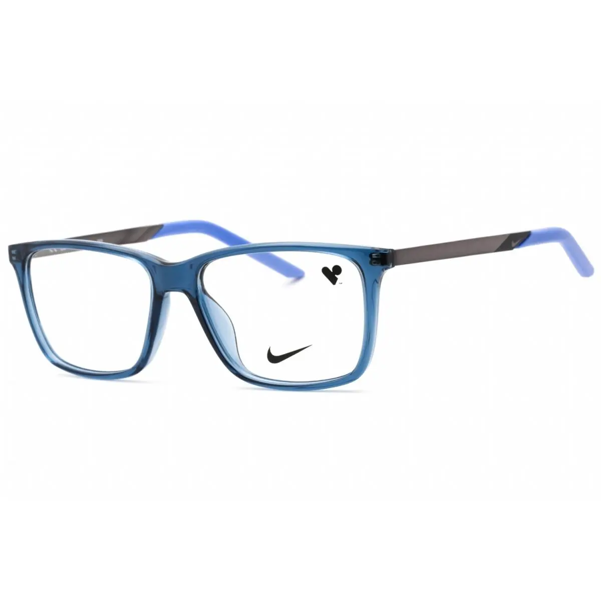 Nike 7258 413 Eyeglasses Blue Frame 54mm by Lacoste