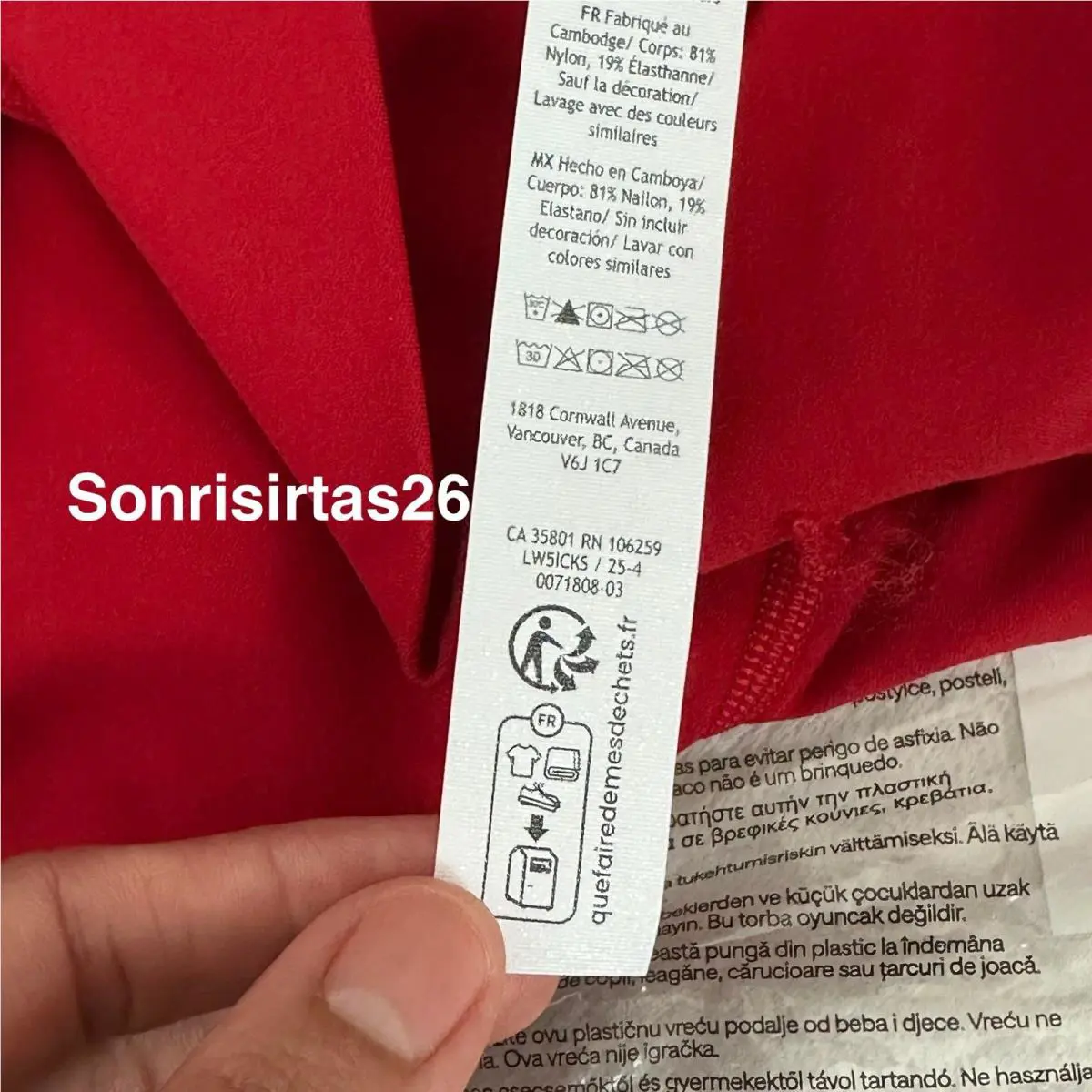 Lululemon clothing - 2026 - 2026 - Red 9