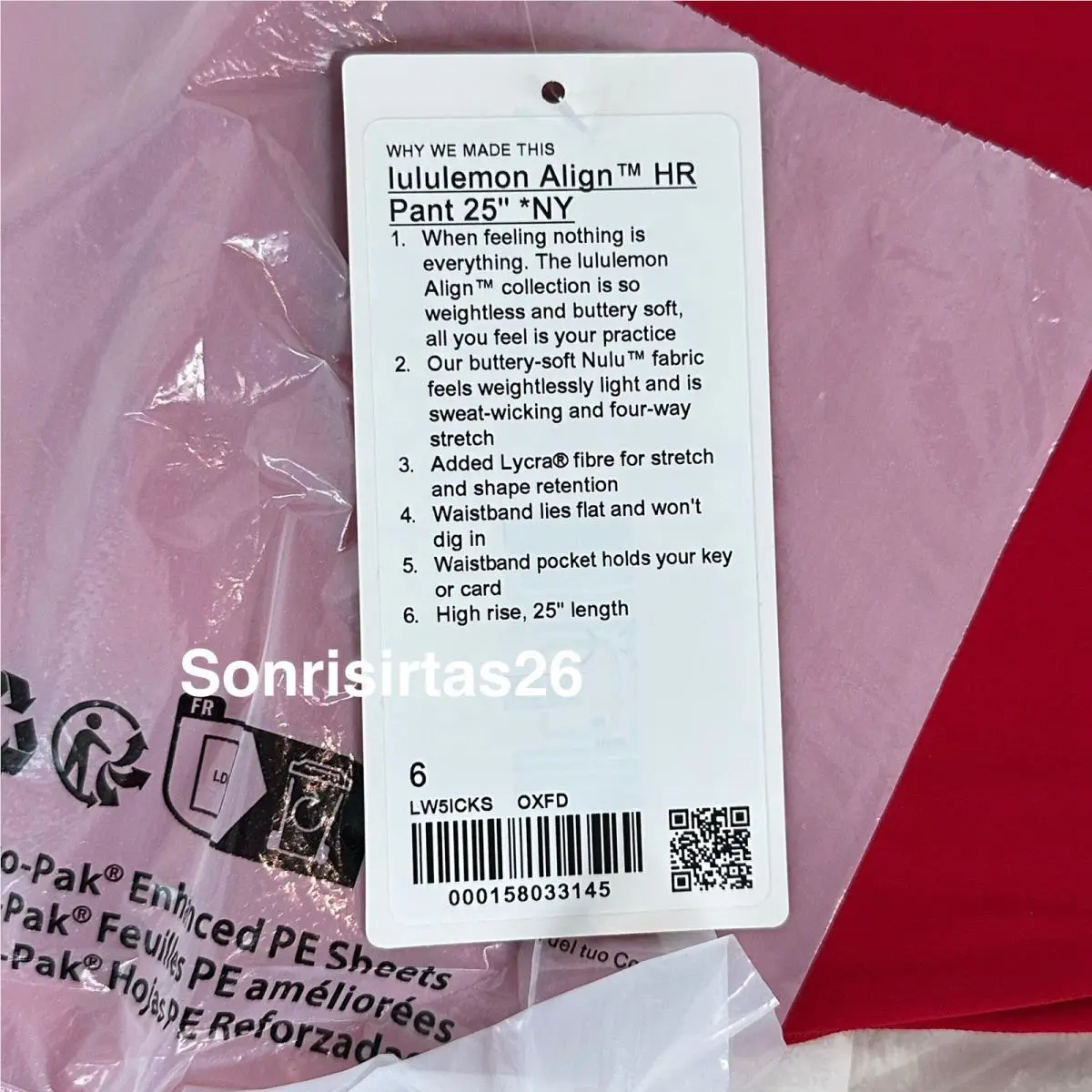 Lululemon clothing - 2026 - 2026 - Red 11