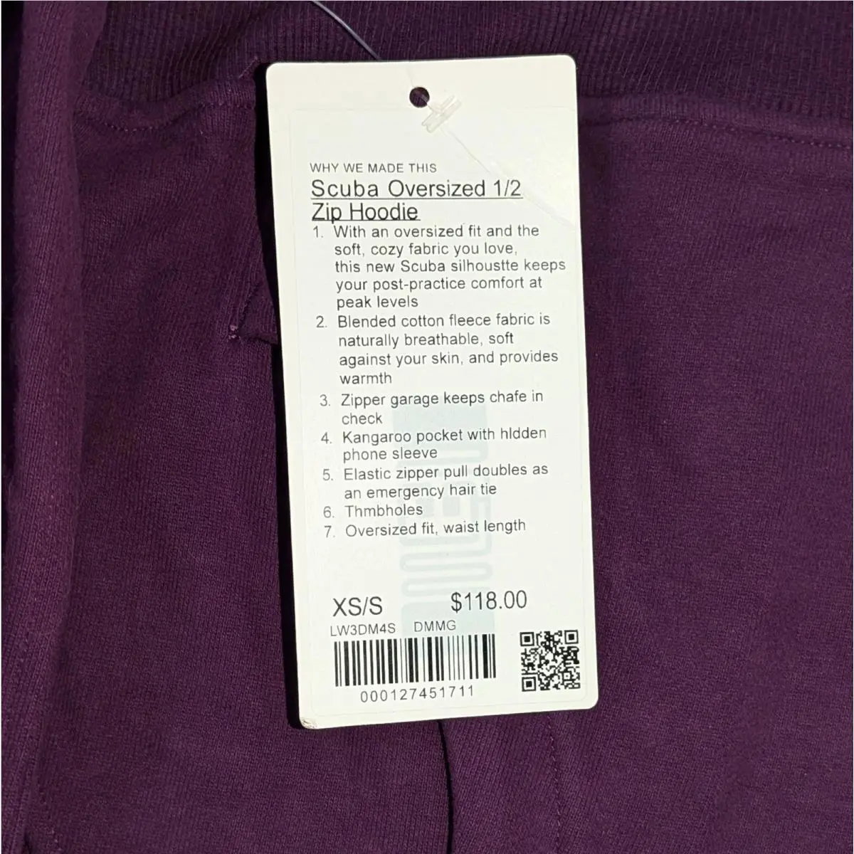 Lululemon clothing - Purple 4