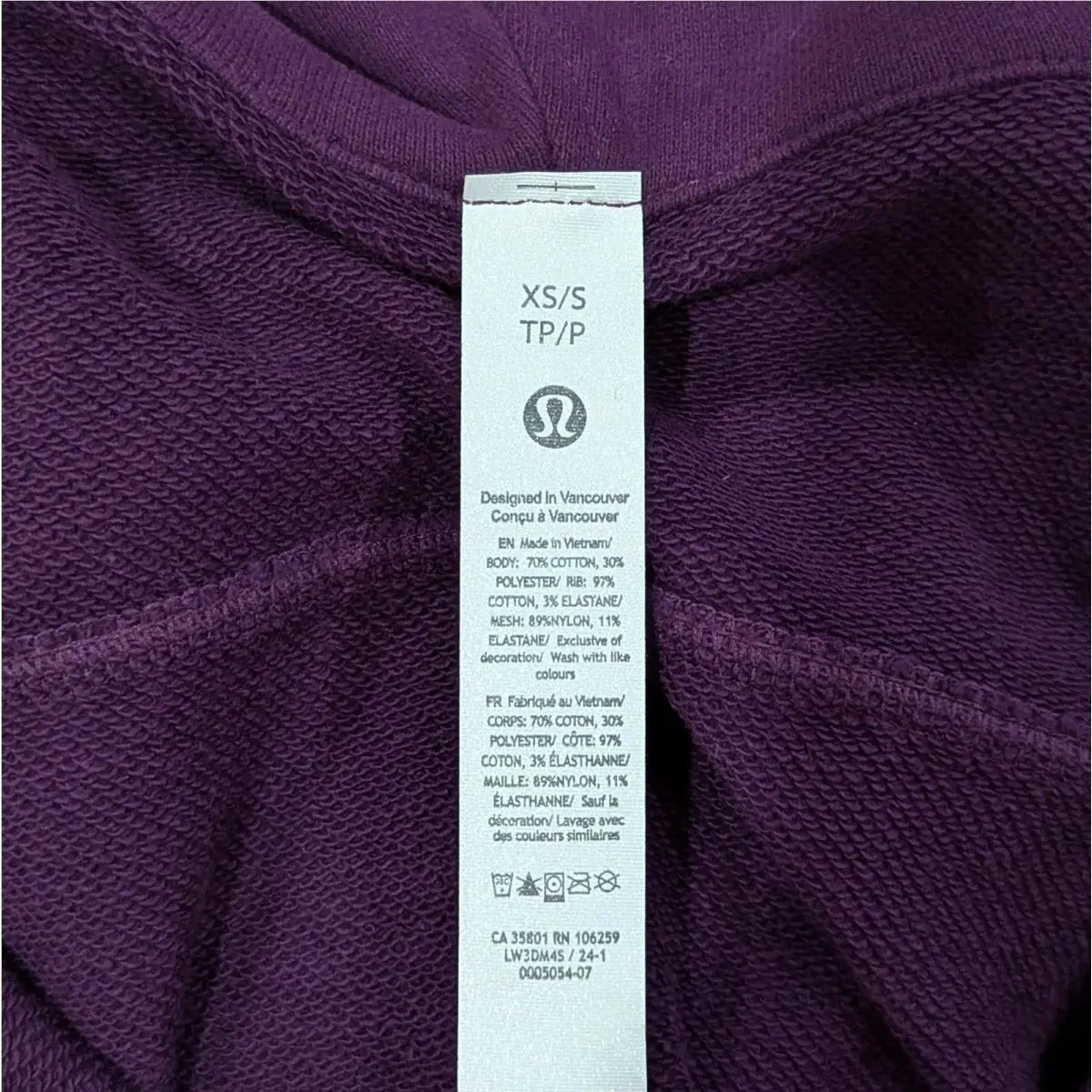 Lululemon clothing - Purple 5