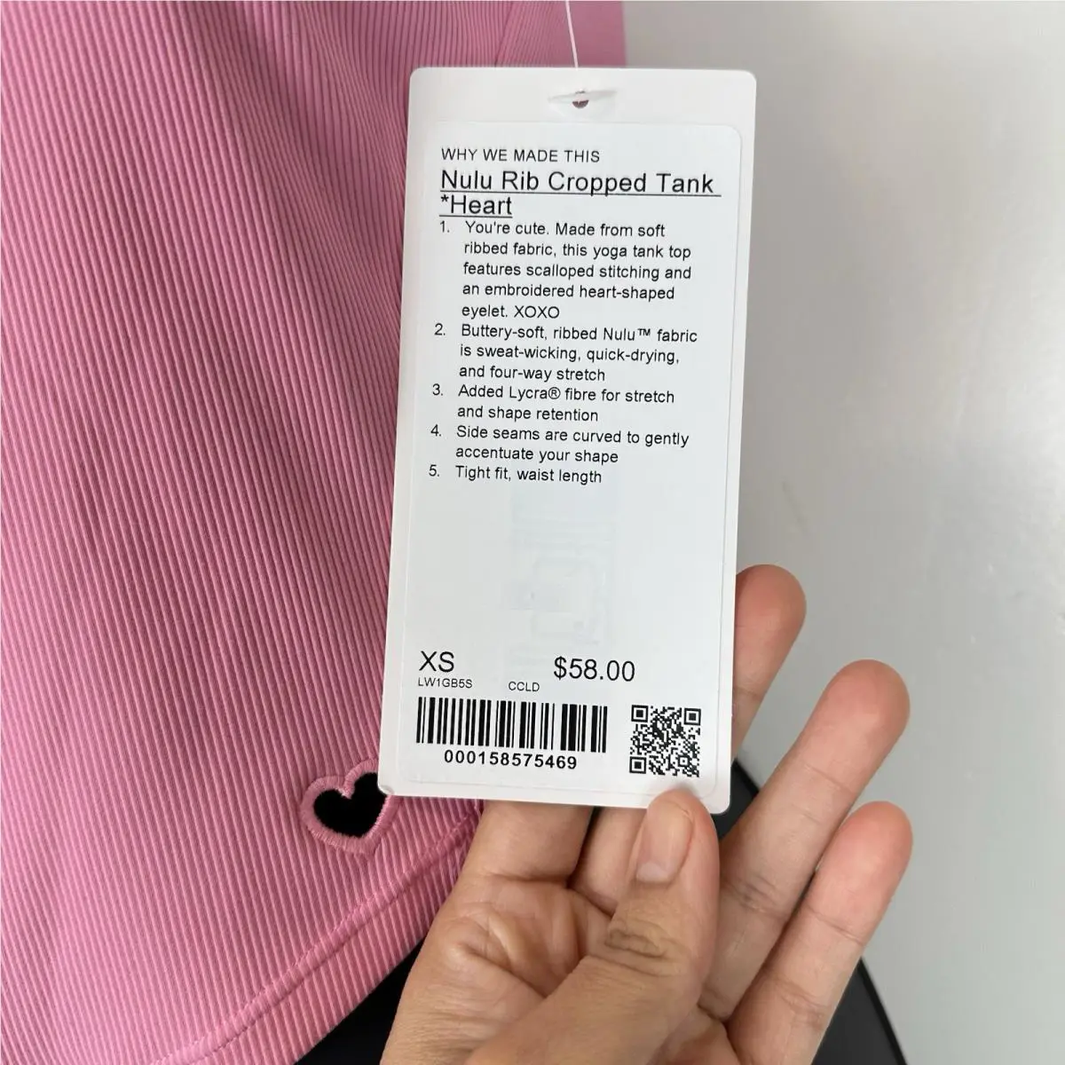 Lululemon clothing - candy cloud 2