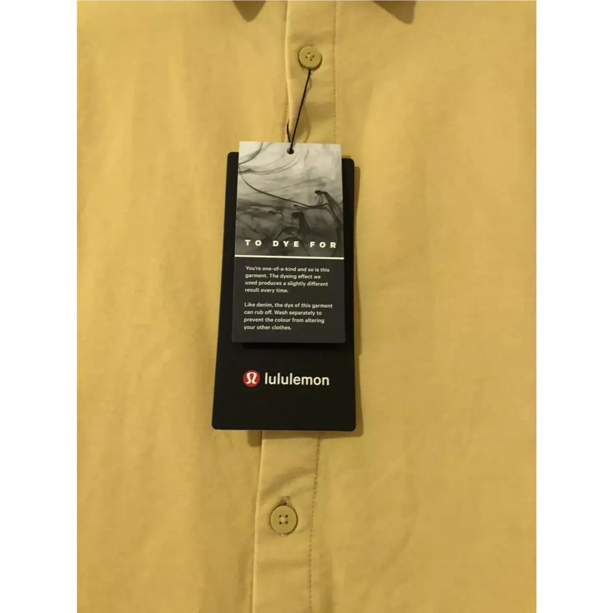 Lululemon clothing - Shirt - Shirt - Yellow 0