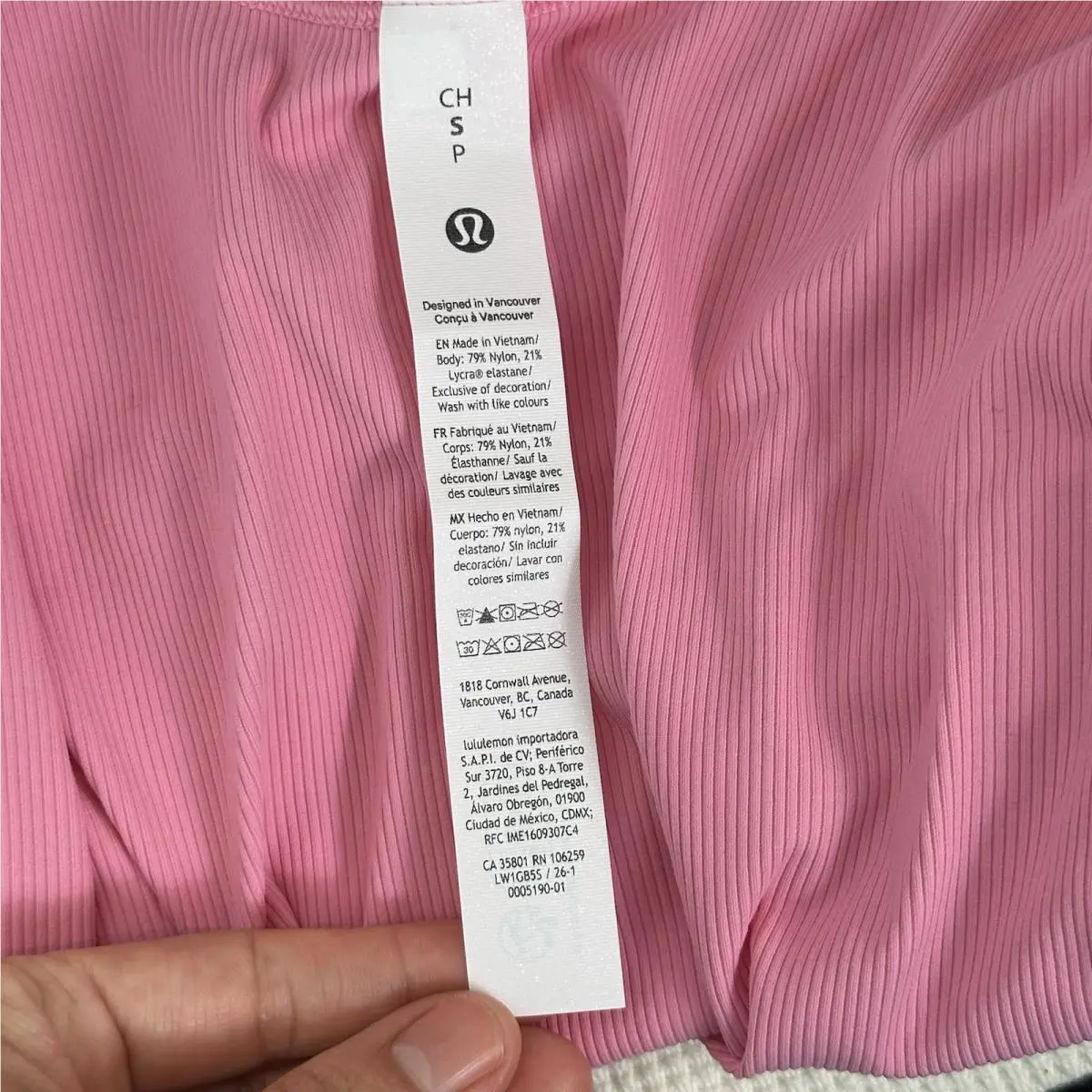Lululemon clothing - candy cloud 6