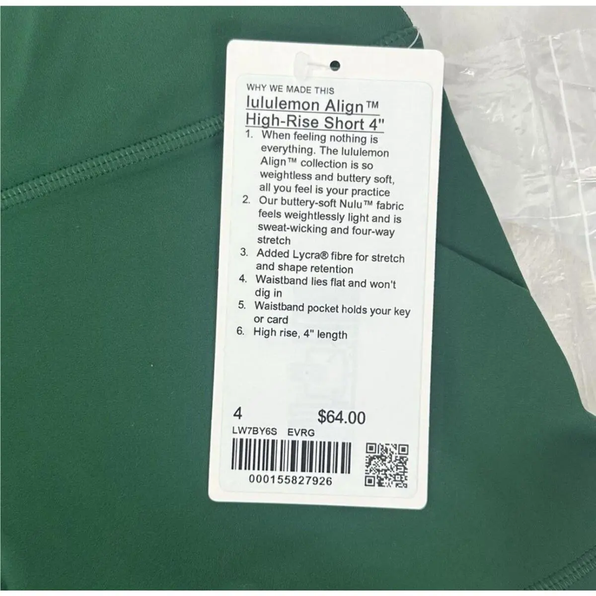 Lululemon clothing - Green 4
