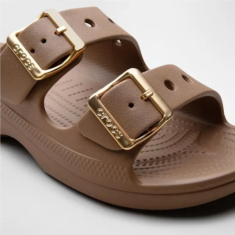 Crocs shoes - Black/Metallic Buckle 15