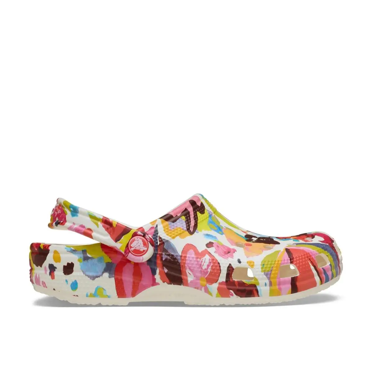 Crocs shoes - White/Multicolor Floral 3