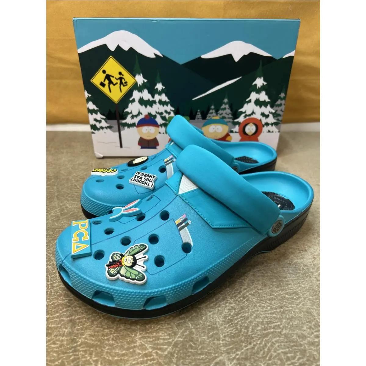 Crocs South Park Classic Clogs Randy Marsh Adult Men`s Size 10 Shoes 211502-90H
