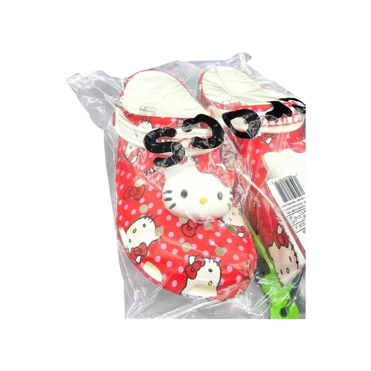 Crocs shoes - Hello Kitty - Hello Kitty - 210575-90H - Red (UPC: 0196265827190) 2