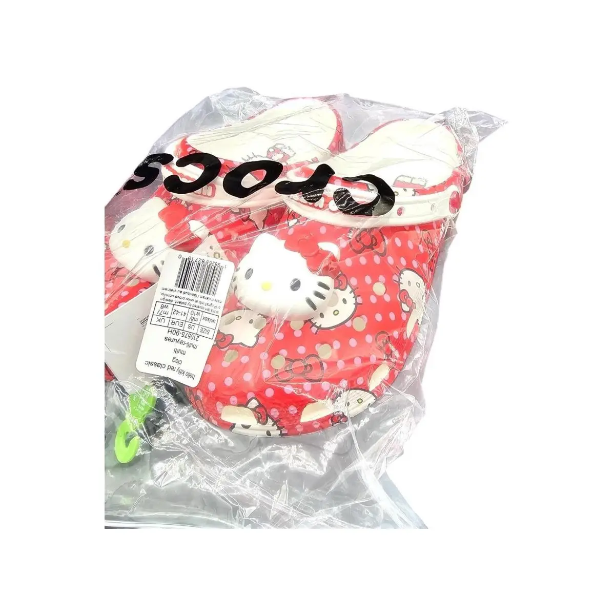 Crocs shoes - Hello Kitty - Hello Kitty - 210575-90H - Red (UPC: 0196265827190) 3