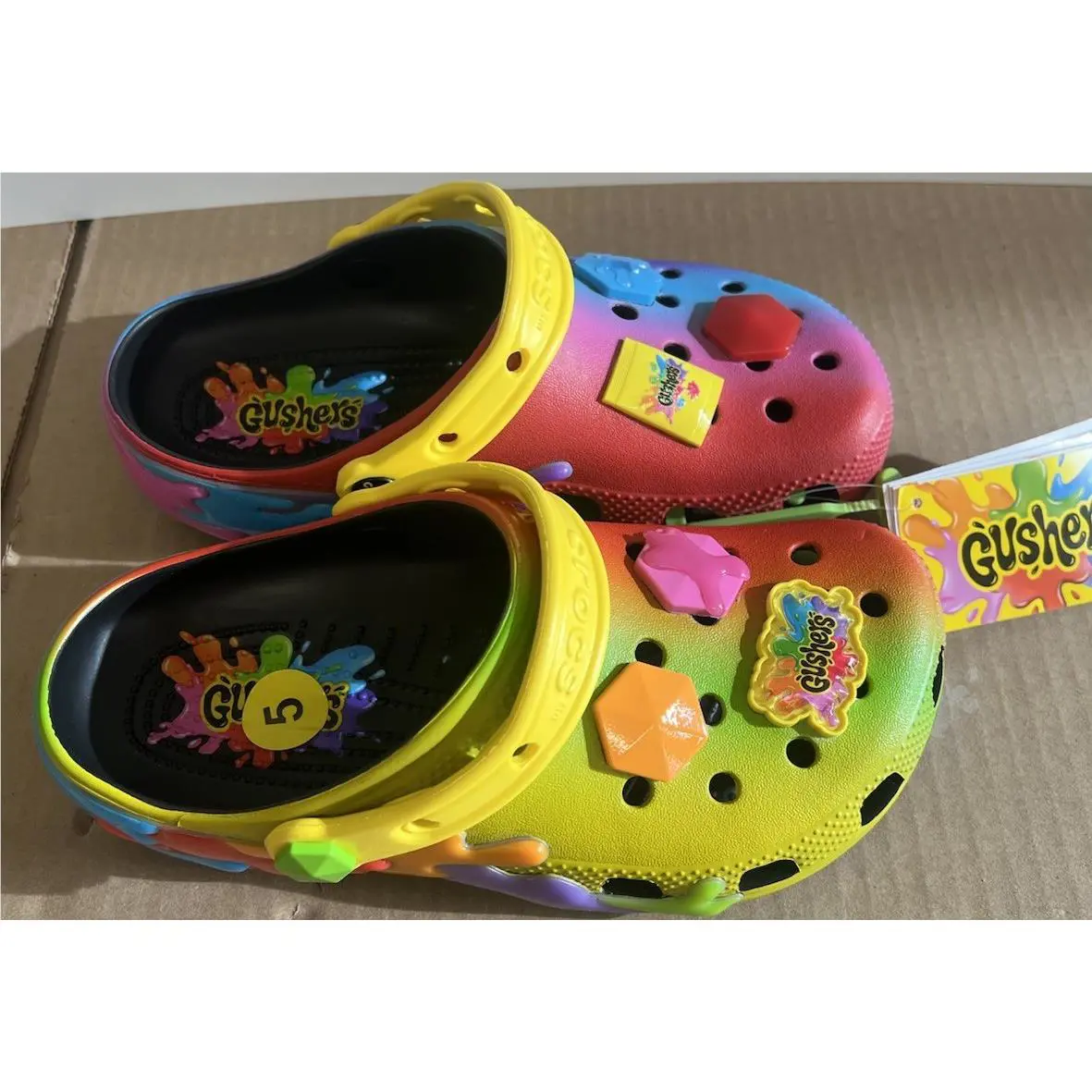 Crocs shoes - Crocs Gushers Special Edition - Gushers Special Edition - 211488-90H - Multicolor (UPC: 0198445242595) 2