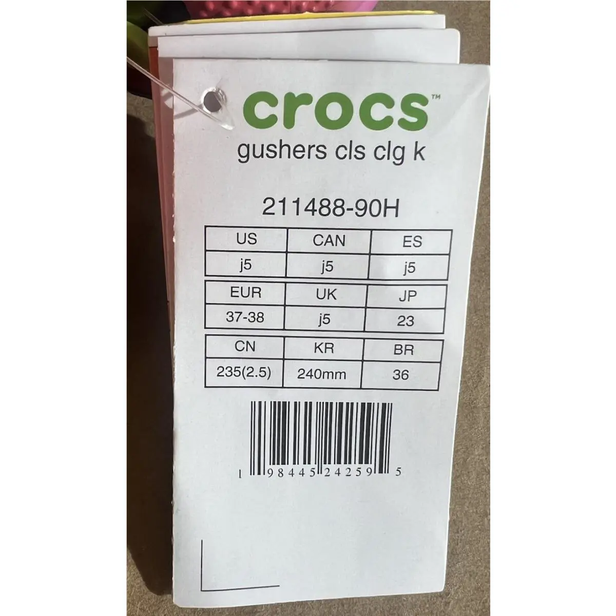Crocs shoes - Crocs Gushers Special Edition - Gushers Special Edition - 211488-90H - Multicolor (UPC: 0198445242595) 3