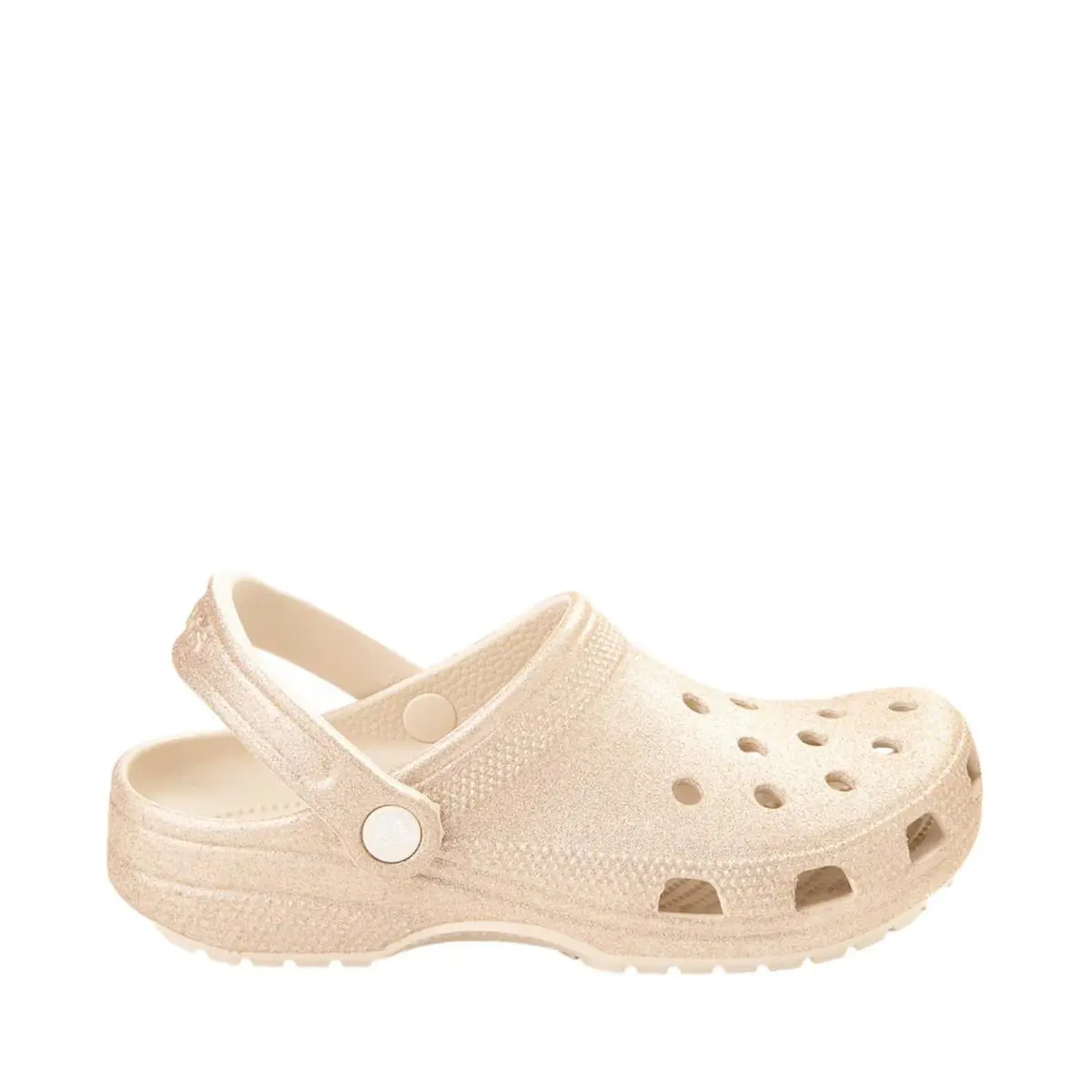 Crocs Classic Clog-glitter Champagne Glitter Clog-gli-chm Men`s Size 6 Medium