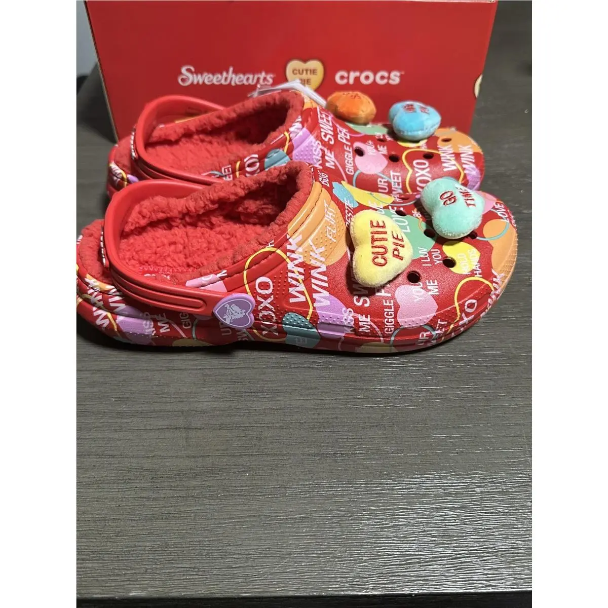 Crocs shoes - CROCS x SWEETHEARTS - SWEETHEARTS - Red (UPC: 0191448952713) 1