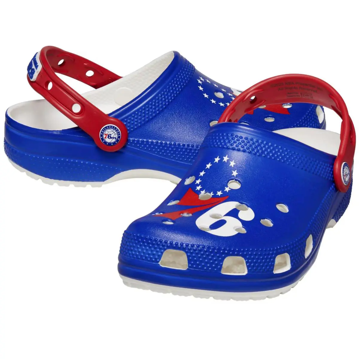 Crocs shoes - NBA Classic Clogs - NBA Classic Clogs - 208650-P76-13-Medium - Multicolor (UPC: 196265420858) 0