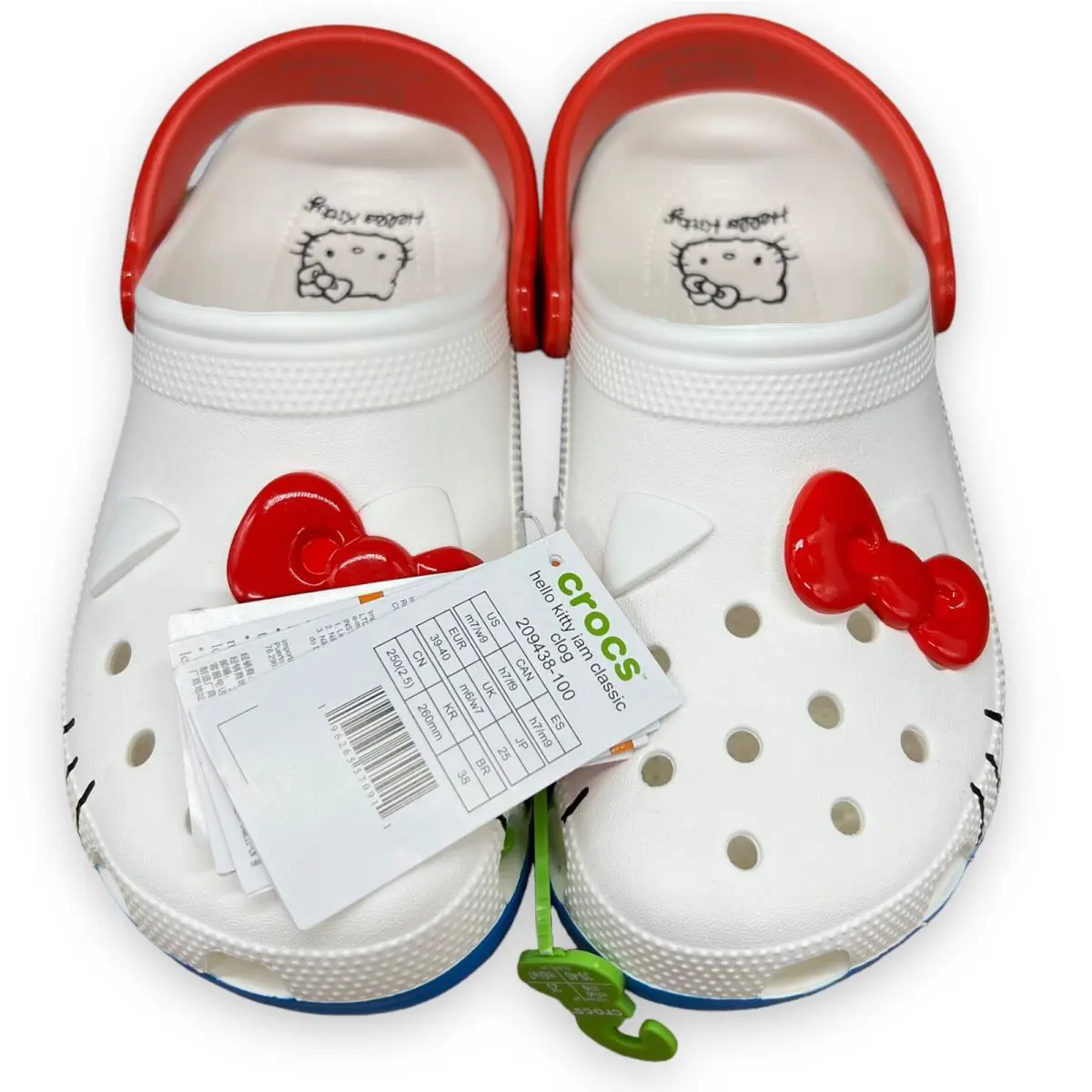Crocs shoes - Crocs Hello Kitty - Hello Kitty - Red, White 0