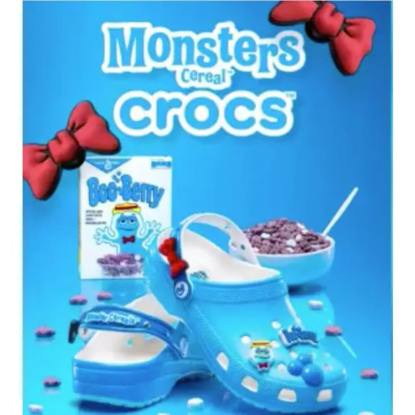 Crocs shoes - Crocs Monster Cereals Boo Berry - Blue (UPC: 196265499298) 6