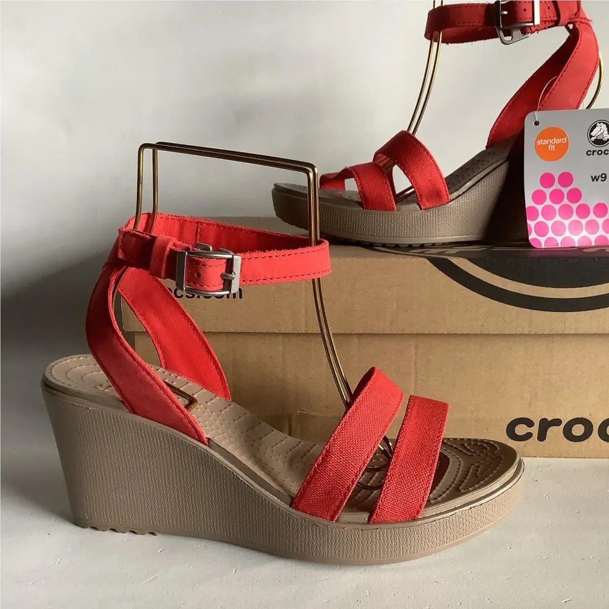 Crocs shoes - Crocs Leigh - Leigh - Red 0