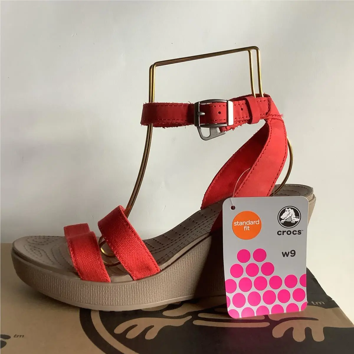 Crocs shoes - Crocs Leigh - Leigh - Red 1