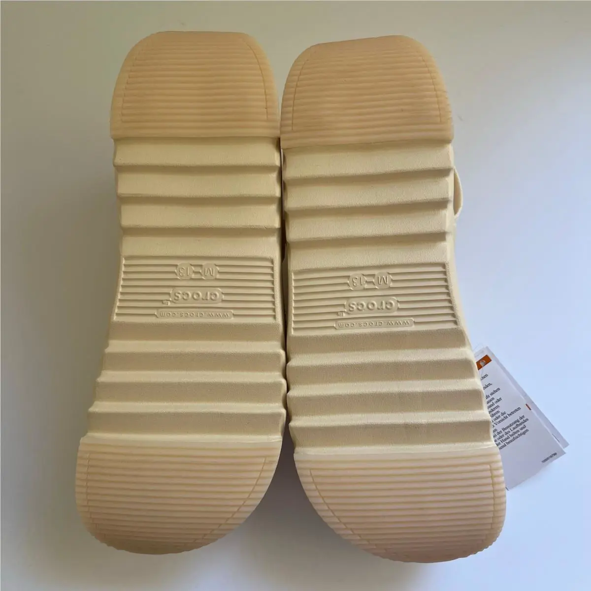 Crocs shoes - Cream 7