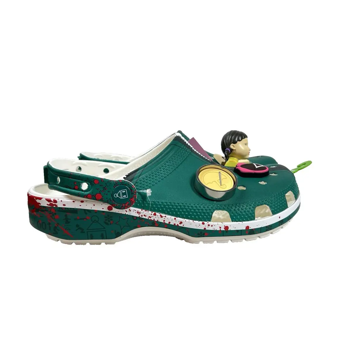 Crocs shoes - Green (UPC: 196265807666) 1