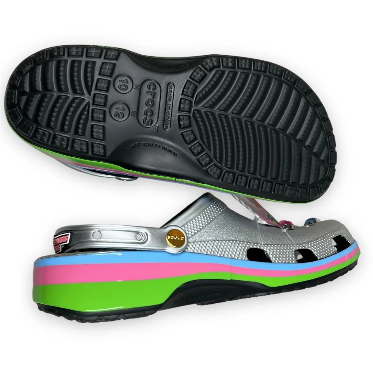 Crocs shoes - Power Puff Girls - Power Puff Girls - Silver (UPC: 196265812592) 3