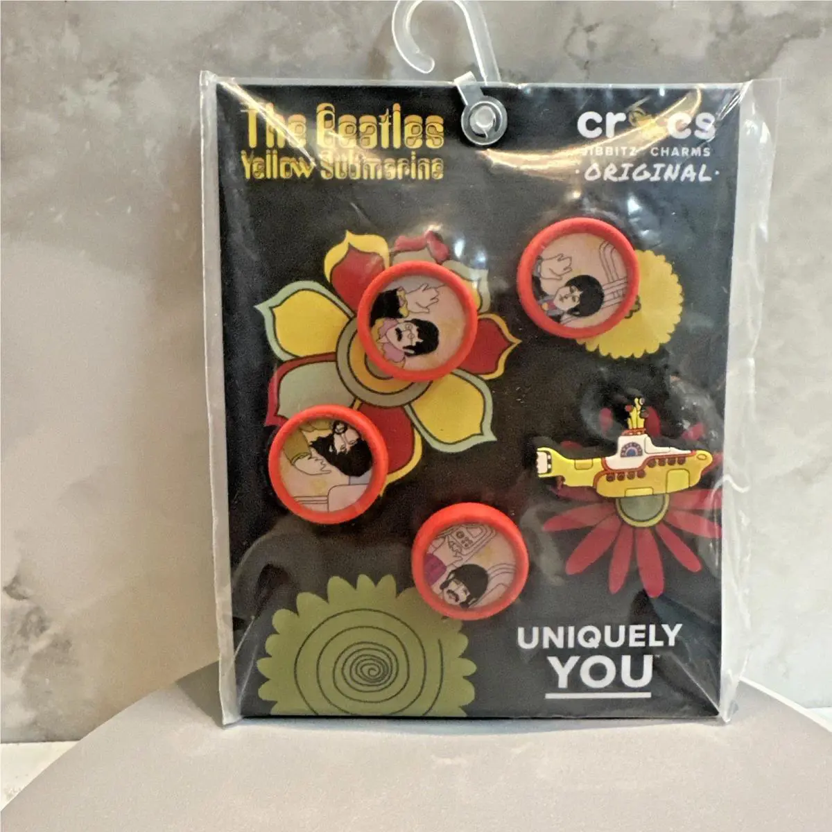 Crocs The Beatles Yellow Submarine Window 5 Pack Jibbitz EBC53