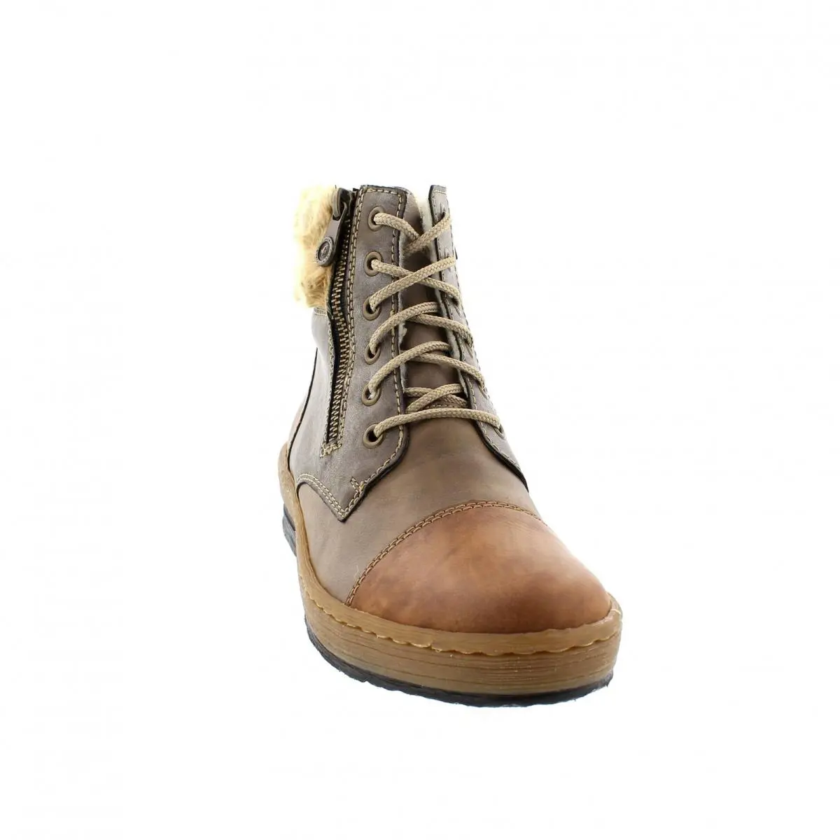 Rieker shoes - Tan/Grey 1