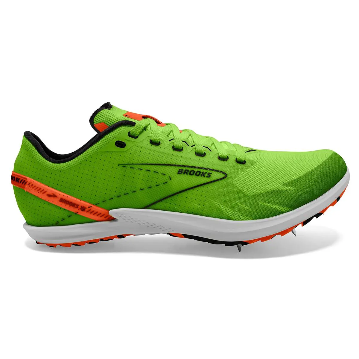 Brooks shoes - 1000391D308115 - 1000391D308115 - Green Gecko/Red Orange/White (UPC: 195394311075) 0