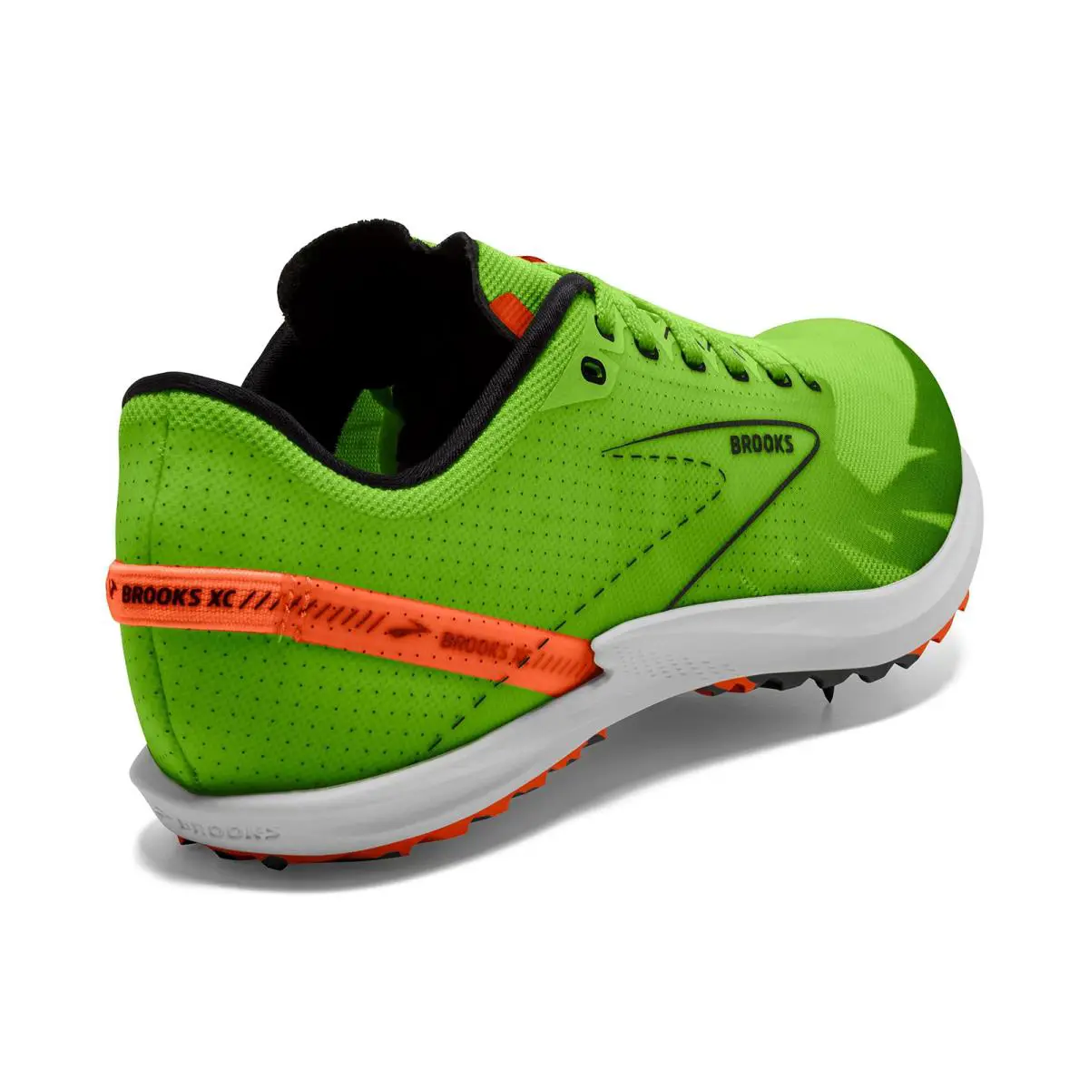 Brooks shoes - 1000391D308115 - 1000391D308115 - Green Gecko/Red Orange/White (UPC: 195394311075) 2