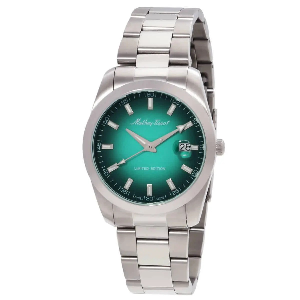 Mathey-tissot Mathy Sunray Quartz Green Dial Unisex Watch H451VEN
