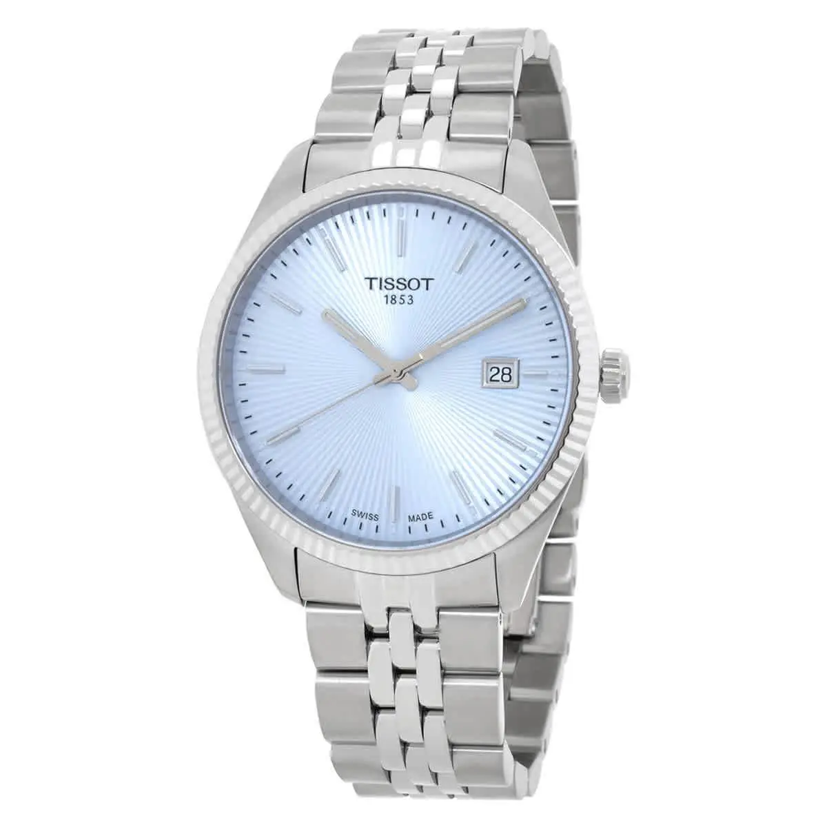 Tissot Ballade Quartz Ice Blue Dial Men`s Watch T1564101135100