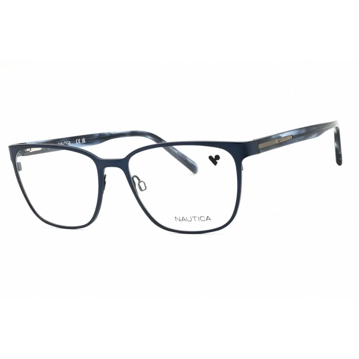 Nautica N7346 N 420 Satin Navy 56mm Eyeglasses